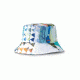 prAna Sea Shells Bucket Hat, One Size, Bluegrass Paradise, U5SEYS115-BGPA-O/S