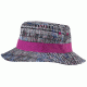 Sea Shells Bucket Hat - Womens -Black Driftwood