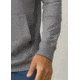 Prana Sector Hoodie Mens, Gravel, Small, M21180473-GRA-S