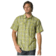 prAna Shamus SS Shirt Mens --Green-Medium