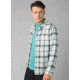 prAna Shayne Flannel - Mens, Silver Spray, Large, M21181342-SVSP-L