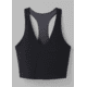 prAna Momento Crop Top - Womens, Large, Black, 1963231-002-L