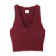 prAna Sopra Seamless Crop Top - Womens, Maroon, Small, 1970341-600-S