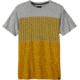 prAna Throttle Colorblocked Crew T-Shirt - Men's -Light Grey-Large