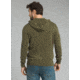 prAna Throw-On Hooded Sweater - Mens, Cargo Green, Large, M2TOHS316-CAGR-L