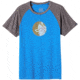prAna Topo Short Sleeve T-Shirt - Men's -Classic Blue-Small