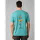 prAna Trail Elements T-Shirt - Mens, Azurite Heather, Large, M11202521-AZHT-L