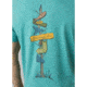 prAna Trail Elements T-Shirt - Mens, Azurite Heather, Large, M11202521-AZHT-L