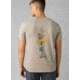 prAna Trail Elements T-Shirt - Mens, Dark Khaki Heather, Large, M11202521-DKHT-L