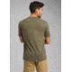 prAna Trail Short Sleeve T-Shirt, Cargo Green, XLarge, M11191514 -318-XL