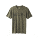 prAna Trail Short Sleeve T-Shirt, Cargo Green, XLarge, M11191514 -318-XL