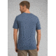prAna Trail Short Sleeve T-Shirt, Denim Heather, XLarge, M11191514 -479-XL