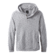 prAna Trawler Henley Hoodie - Mens, Heather Grey, XXXLarge, M23181379-HTGY-XXXL
