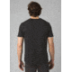 prAna V-Neck T-Shirt, Black, XLarge, 1965421-002-ST-XL