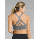 prAna Verana Bra - Womens, Heather Grey, Large, W13180627-HTGY-L