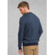 prAna Vertawn Sweater - Mens, Blue Note Heather, Large, M23190603-BNHT-L