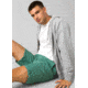 prAna Vintage Terry FZ Hoodie - Mens, Denim Heather, Extra Large, 1972421-400-ST-XL