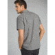 prAna Virtuoso Short Sleeve Shirt - Mens, Gravel, Small, M13180487-GRA-S