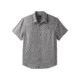 prAna Virtuoso Short Sleeve Shirt - Mens, Gravel, Small, M13180487-GRA-S