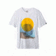 prAna Wasser Tee Mens, White, Medium, M11180466-WHT-M