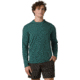 prAna Watchtower Long Sleeve Hoodie - Mens, Deep Pine, L, 1963831-300-ST-L