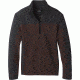 prAna Wentworth 1/4 Zip Sweater - Men's, Cocoa, Medium, M23170361-COA-M