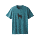 prAna Wolf Pack Journeyman T-Shirt - Mens, Deep Balsam Heather, Large, M13181436-DMHT-L