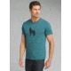 prAna Wolf Pack Journeyman T-Shirt - Mens, Deep Balsam Heather, Large, M13181436-DMHT-L