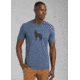 prAna Wolf Pack Journeyman T-Shirt - Mens, Denim Heather, X-Large, M13181436-DEHT-XL