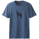prAna Wolf Pack Journeyman T-Shirt - Mens, Denim Heather, X-Large, M13181436-DEHT-XL