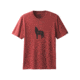 prAna Wolf Pack Journeyman T-Shirt - Mens, Mulled Wine Heather, Small, M13181436-MWHT-S