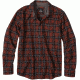 prAna Woodman Flannel Shirt - Men's-Rust-Small