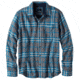 prAna Woodman Flannel Shirt - Men's-Mosiac Blue-X-Large