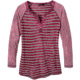 prAna Zoe Henley Top - Women's -Scarlet-Small