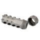 Precision Armament Hypertap Muzzle Brake, 6.5mm Grendel, 5/8-24 RH, Matte, Stainless Steel, A04625