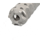 Precision Armament Hypertap Muzzle Brake, 7.62x51mm NATO, 5/8-24 RH, Matte, Stainless Steel, A04635