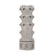 Precision Armament Hypertap Muzzle Brake, 7.62x51mm NATO, 5/8-24 RH, Matte, Stainless Steel, A04635