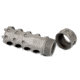 Precision Armament Hypertap Muzzle Brake, 7.62x51mm NATO, 5/8-24 RH, Matte, Stainless Steel, A04635