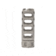 Precision Armament Hypertap Muzzle Brake 7.62x51mm NATO, 3/4-24 RH, Matte Stainless, A04638