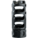 Precision Armament Hypertap Ti Muzzle Brake, 5.56mm/.223 Caliber, 5/8x24, Matte Black DLC, Black, A04822