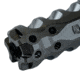 Precision Armament Hypertap Ti Muzzle Brake, 5.56mm/.223 Caliber, 5/8x24, Matte Black DLC, Black, A04822