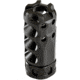 Precision Armament Hypertap Ti Muzzle Brake, 5.56mm/.223 Caliber, 5/8x24, Matte Black DLC, Black, A04822