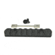 Precision Reflex Delta Replacement Bottom Rail Forearms, 3in, Black, 05-071-3B