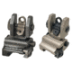 Precision Reflex Flip Up Rear Sights, Black, Flat Dark Earth
