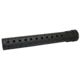 Precision Reflex Gen 3 14in Round Free Float Forearm w/ Holes, No Rails, Black, 05-073-14THB