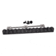 Precision Reflex PRI Delta Replacement Bottom Rail Forearms, 5.5in, Black, 05-071-5B