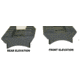 Precision Reflex Savage Accu Trigger 2-Piece Base, Black, 02-176-06