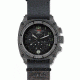 Predator II 44mm Grey Titanium Case, Black -Lumi Dial, Grey Nylon Band