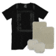 Premier Body Armor 360 Core Everyday Armor T-Shirt w/ 4 Level IIIA Panels
