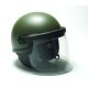 Premier Crown Corp Liquitac Riothelmet, Face Shield, OD Green, One Size, 90033LT